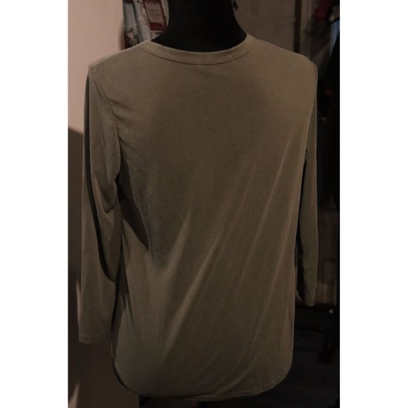 Green Envelope Los Angeles Army Green Top Size S - Picture 5 of 5